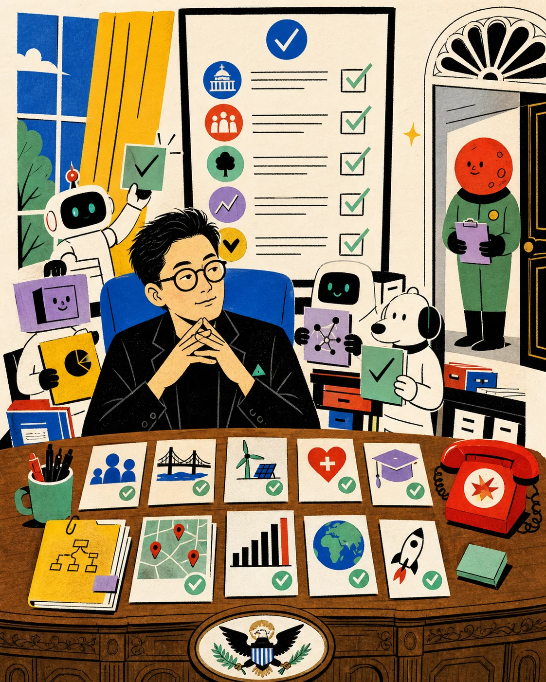 U.S. President Agentfolio report illustration